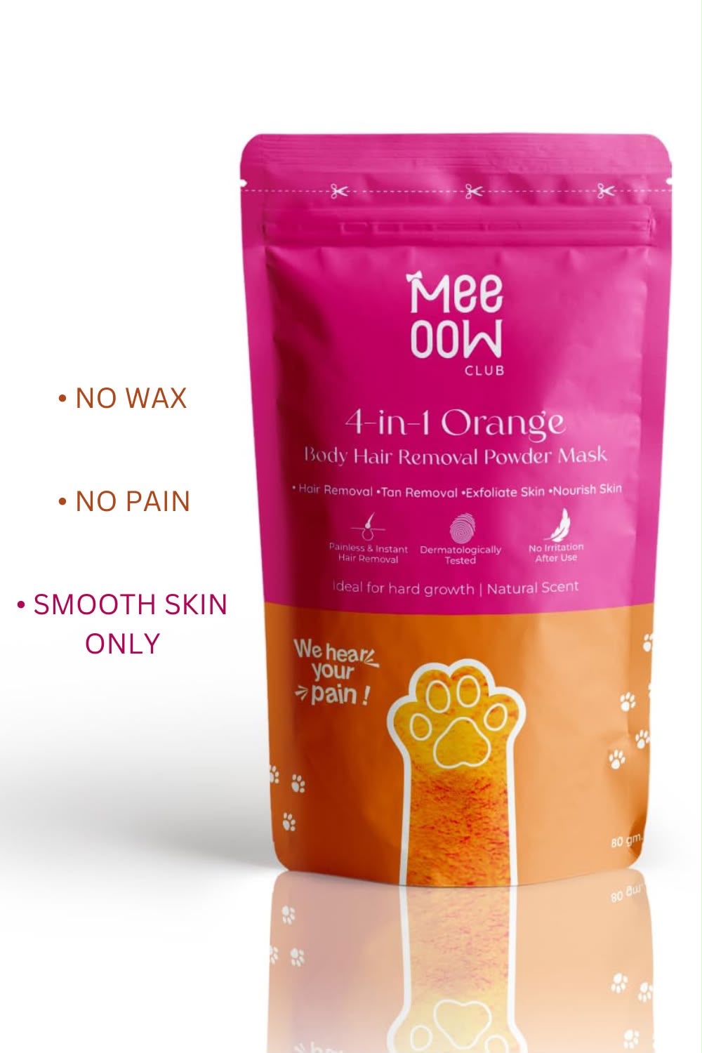Meow Club Painless Body Wax Powder